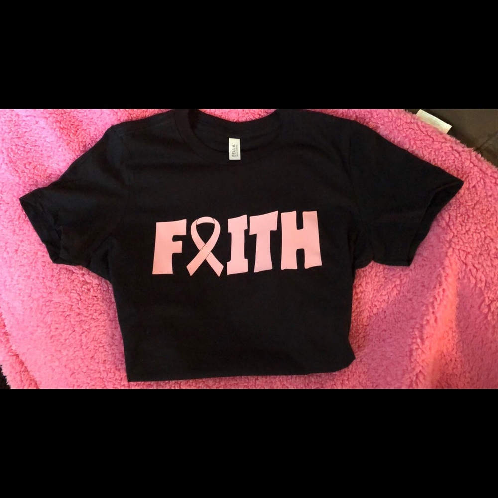 Women’s Faith Breast Cancer Top